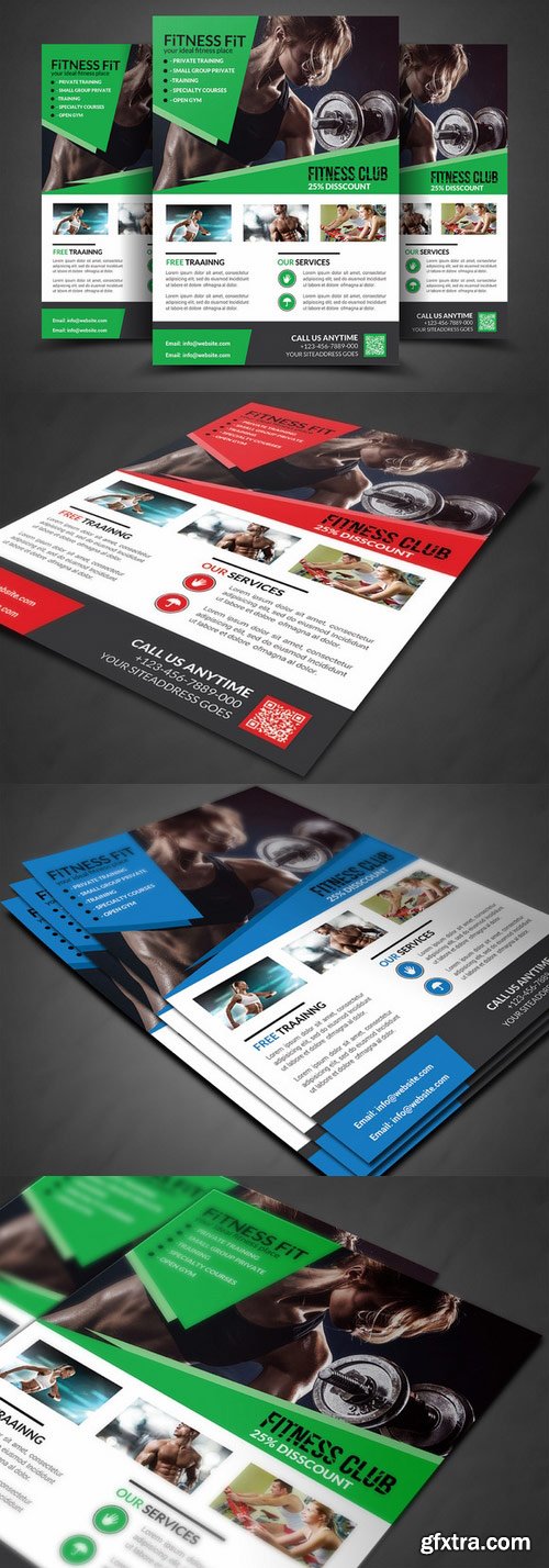 CM - Fitness Flyer - Gym Flyer Templates 400337