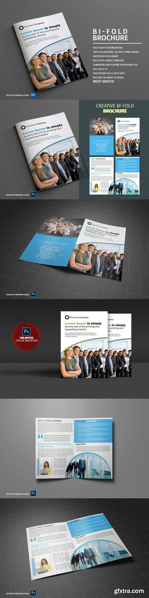 CM - Corporate Bifold Brochure Vol 07 398649