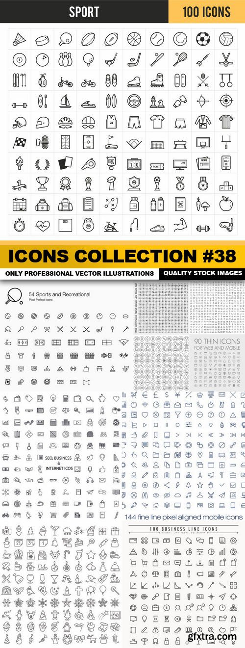 Icons Collection #38 - 10 Vector