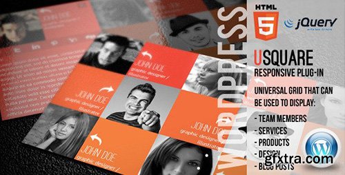 CodeCanyon - uSquare v1.6.8 - Universal responsive grid for Wordpress - 3352677