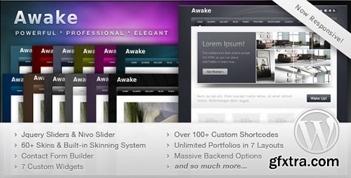 ThemeForest - Awake v3.9 - Powerful Professional WordPress Theme - 111267