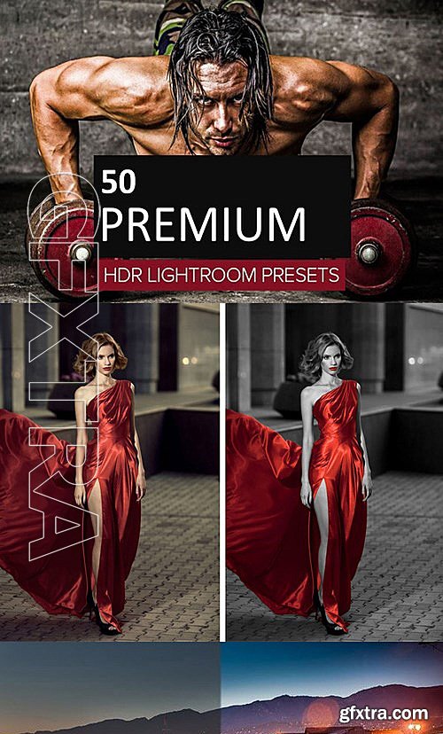 GraphicRiver - 50 HQ HDR Lightroom Preset Collection 13344505