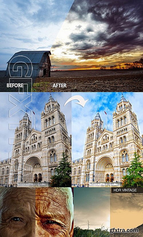 GraphicRiver - 50 HQ HDR Lightroom Preset Collection 13344505