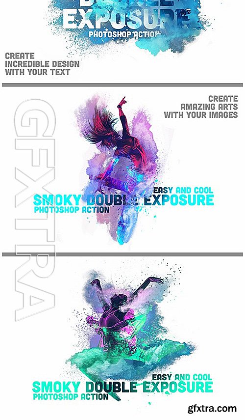 GraphicRiver - Smoky Double Exposure 13346220