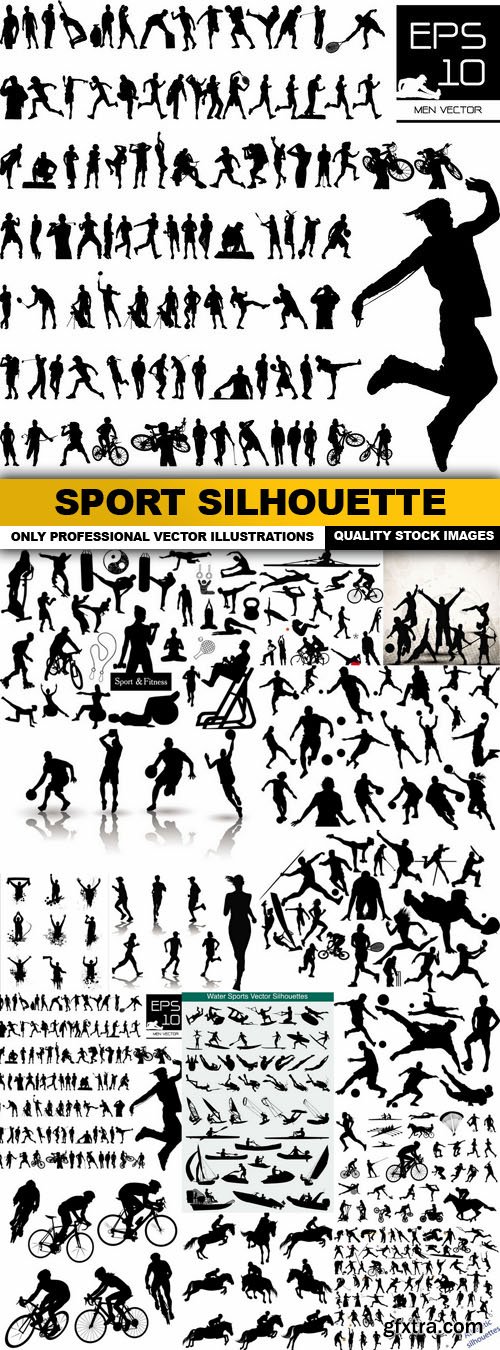 Sport Silhouette - 15 Vector