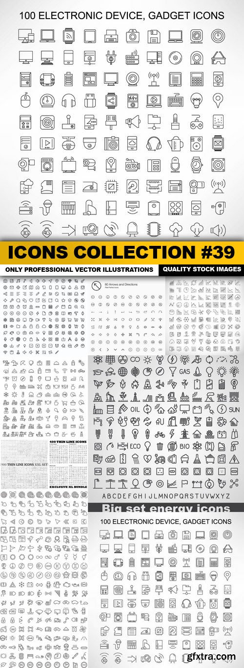 Icons Collection #39 - 10 Vector