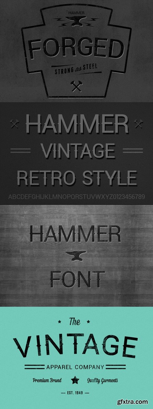 CM - Hammer Font 366921