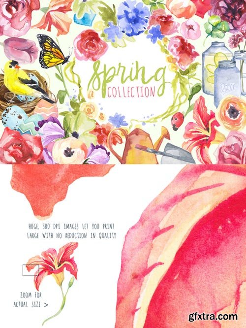 CM - Watercolor Spring Collection - 193757