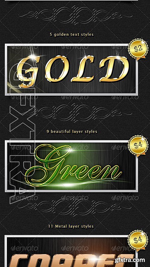 GraphicRiver - 85 Photoshop Styles Bundle 2 7150276