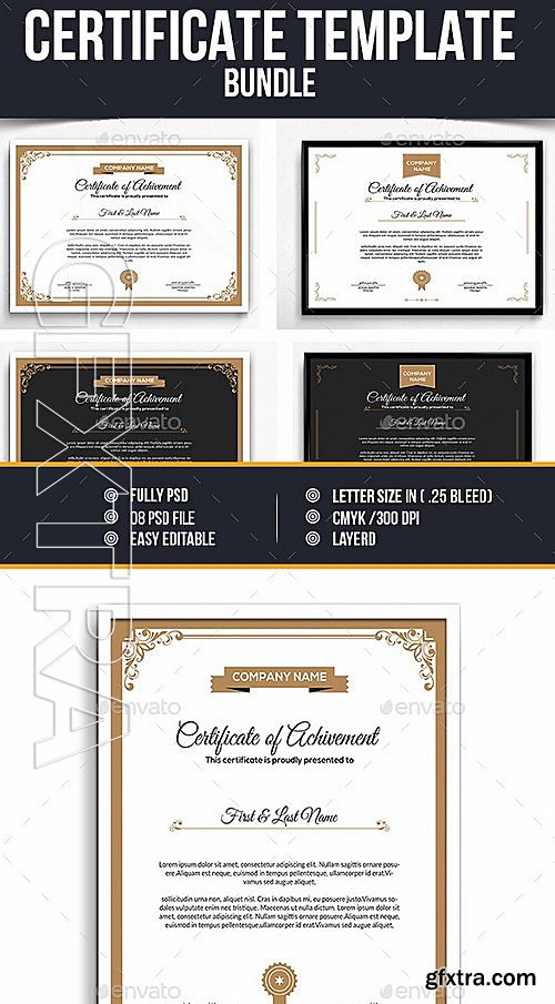 GraphicRiver - Certificates Bundle 12816657