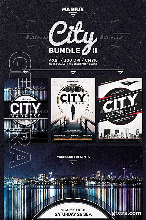 GraphicRiver - City Flyer Bundle 13178141