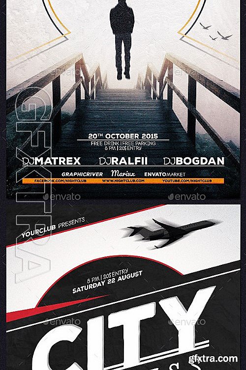 GraphicRiver - City Flyer Bundle 13178141