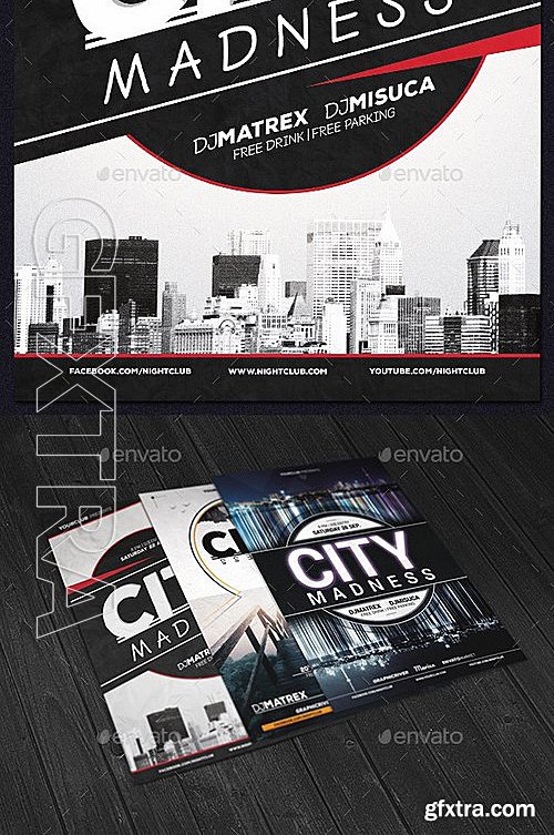 GraphicRiver - City Flyer Bundle 13178141