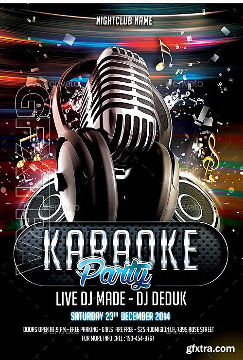 GraphicRiver - Karaoke Bundle 9289191