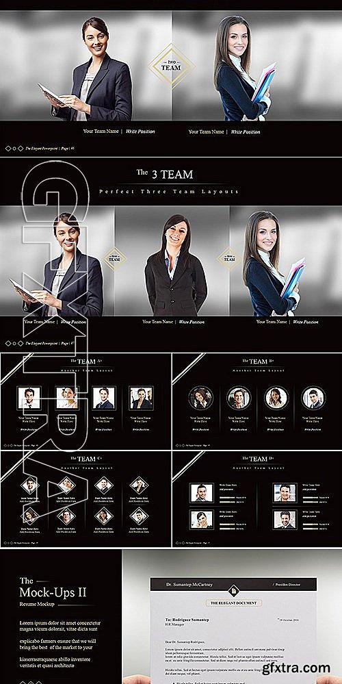 GraphicRiver - The ELEGANT - Powerpoint Presentations 13346674