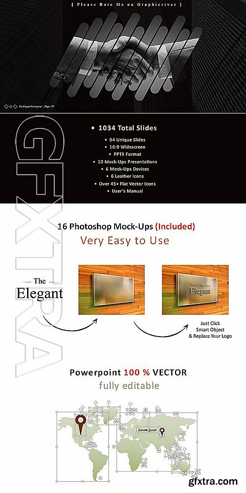 GraphicRiver - The ELEGANT - Powerpoint Presentations 13346674