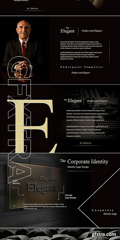 GraphicRiver - The ELEGANT - Powerpoint Presentations 13346674