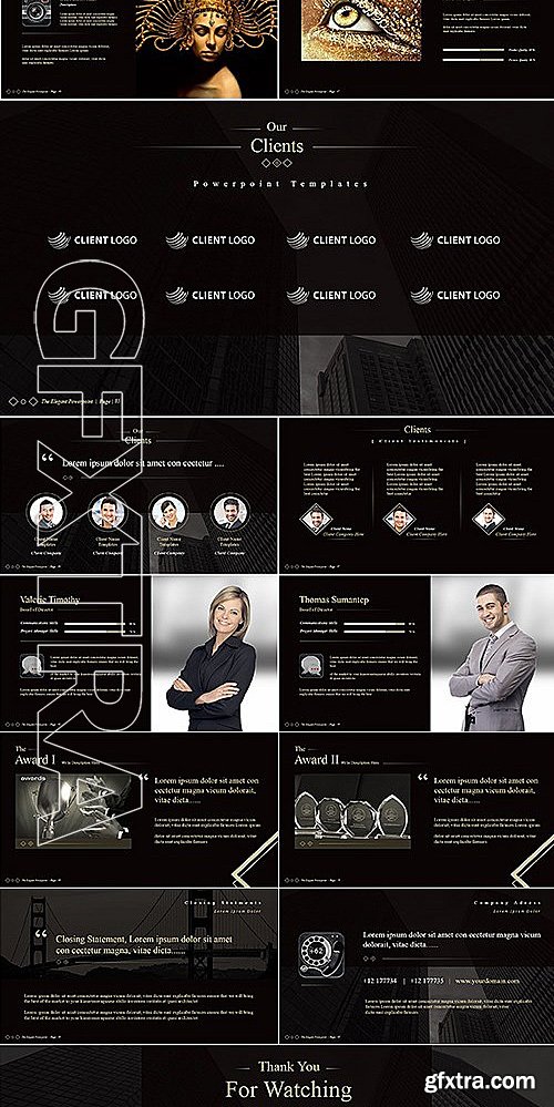 GraphicRiver - The ELEGANT - Powerpoint Presentations 13346674