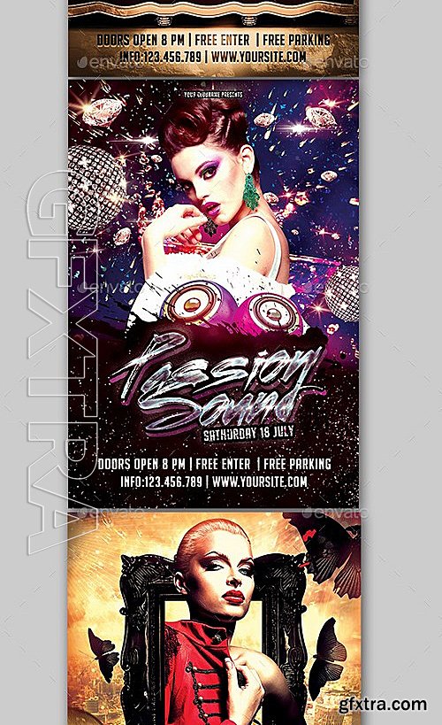 GraphicRiver - Party Flyer Bundle 13299535