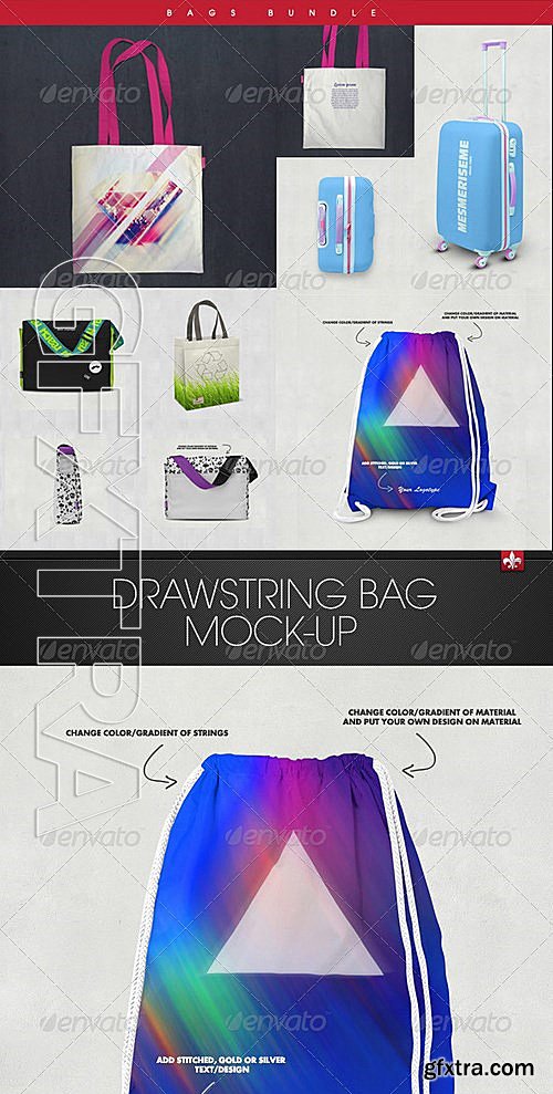 GraphicRiver - Bags Bundle 413211