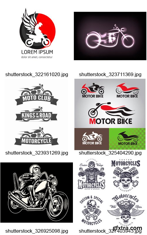 Amazing SS - Motorcycle Design Elements 2, 25xEPS