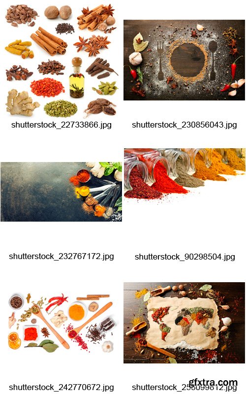 Amazing SS - Spices & Herbs, 25xJPGs