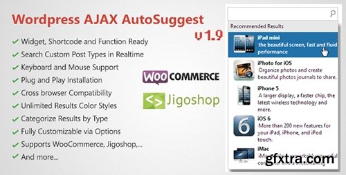 CodeCanyon - WordPress AJAX Search & AutoSuggest Plugin v1.9.4 - 4248819