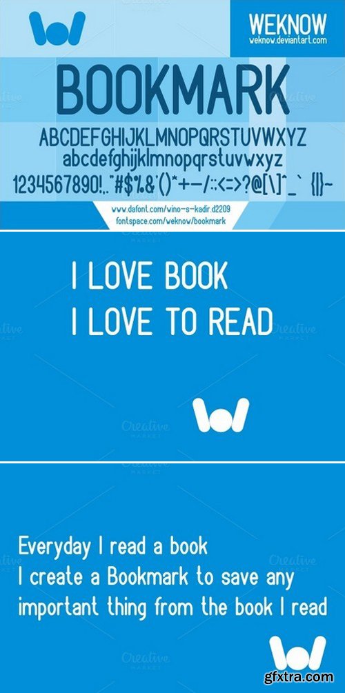 CM - Bookmark Sans Serif Font 412787