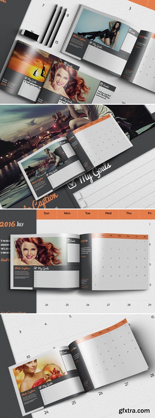 CM - Calendar/Organizer 2016 Template 412536