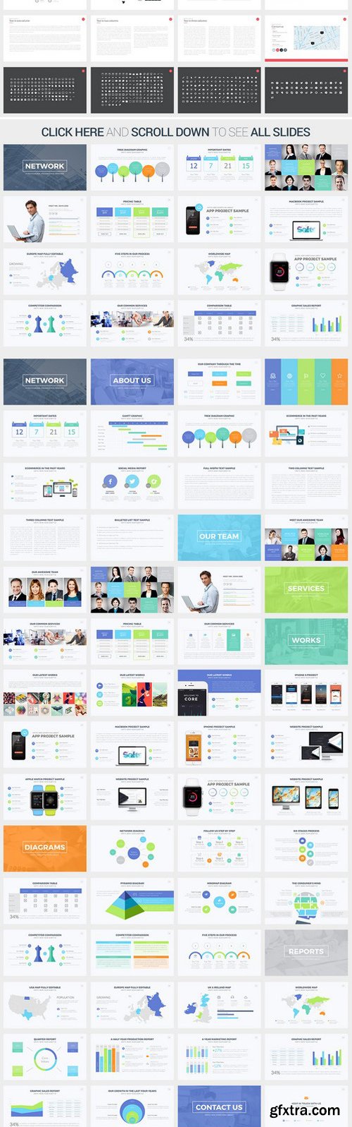 CM - Massive PowerPoint Template Bundle 412060