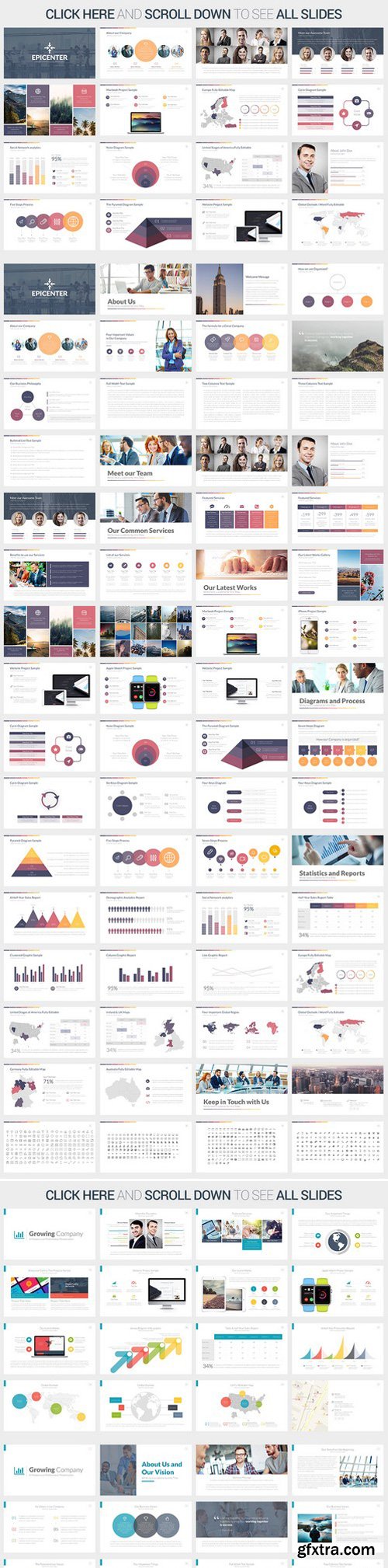 CM - Massive PowerPoint Template Bundle 412060