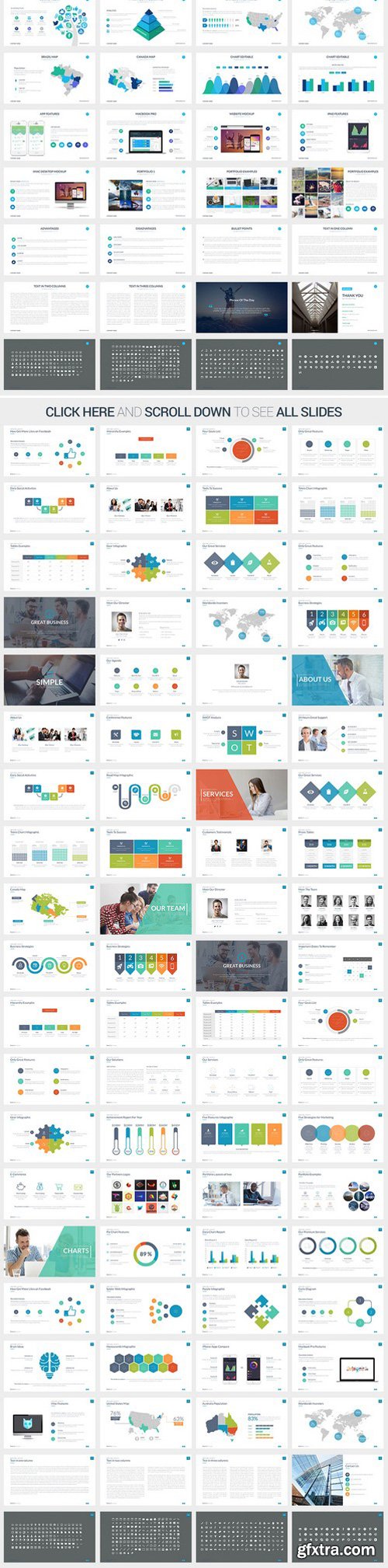 CM - Massive PowerPoint Template Bundle 412060