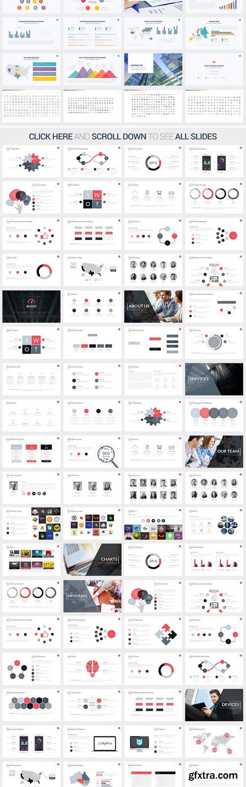 CM - Massive PowerPoint Template Bundle 412060