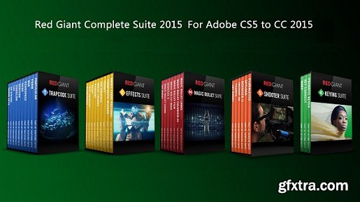 Red Giant Complete Suite for Adobe CS5-CC 2015 (29.10.2015)