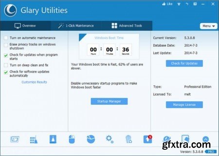 Glary Utilities Pro v5.37.0.57 Multilingual Portable