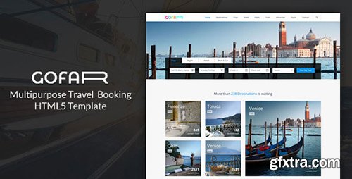 ThemeForest - Gofar v1.1 - Multipurpose Travel Booking Template - 11876502