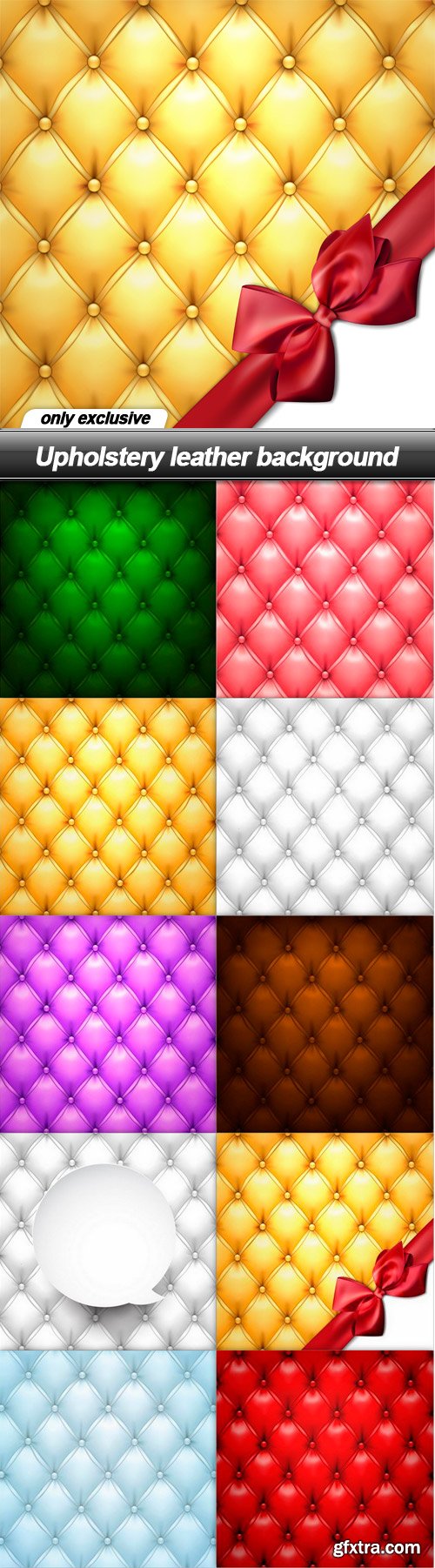 Upholstery leather background - 10 EPS