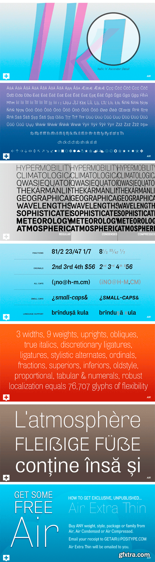 Air - Superfamily of 81 Fonts! $999