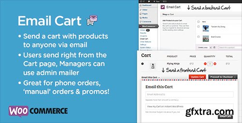 CodeCanyon - Email Cart for WooCommerce v1.17 - 5568059