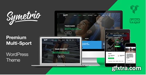 ThemeForest - Gym & Fitness WordPress Theme - Symetrio v4.3 - 9634580