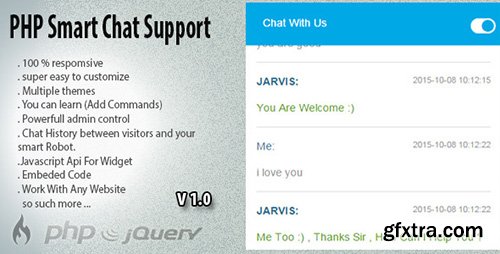 CodeCanyon - PHP Smart Robot Chat Support v1.0 - 13199679