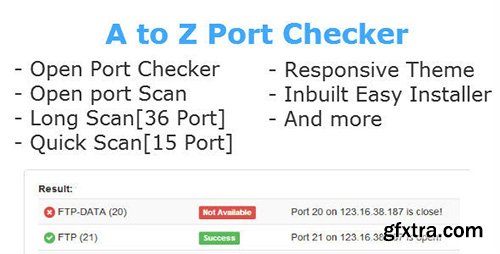 CodeCanyon - A to Z Port Checker v1.0 - 13107700