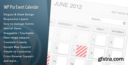 CodeCanyon - Wordpress Pro Event Calendar v2.5.3 - 2485867