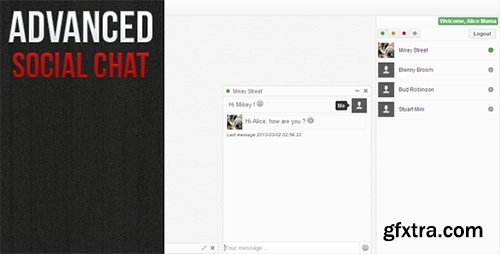 CodeCanyon - Advanced Social Chat v2 - 4169335