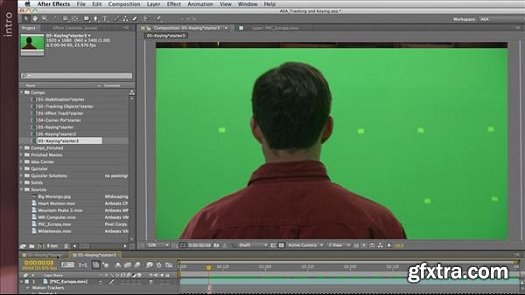 After Effects Apprentice 12: Tracking and Keying