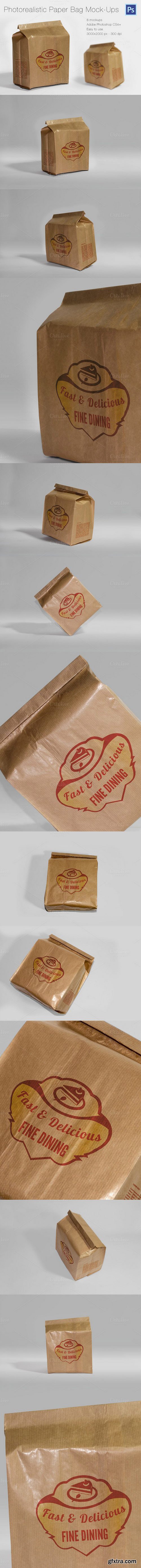 CM - Photorealistic Paper Bag Mock-Ups 416368