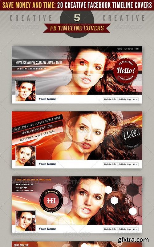 Graphicriver 20 Facebook Timeline Covers Bundle2497461