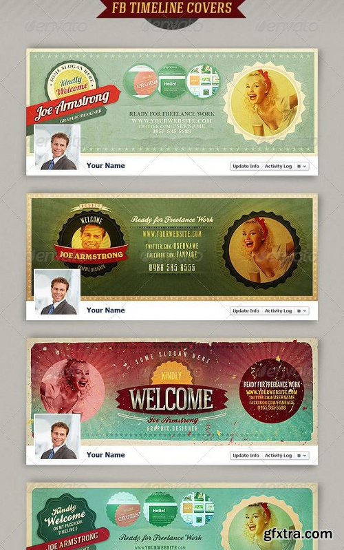 Graphicriver 20 Facebook Timeline Covers Bundle2497461