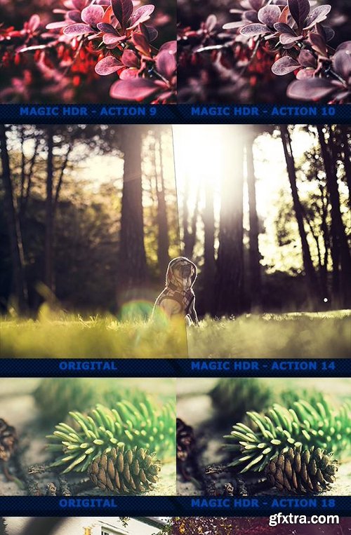 Graphicriver 50 Magic HDR Action III 13345982