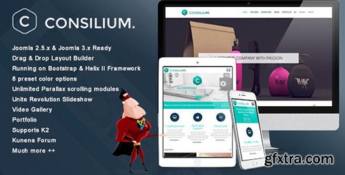 ThemeForest - JM Consilium v2.3 - Responsive Joomla 2.5 and 3.x Template - 13064566